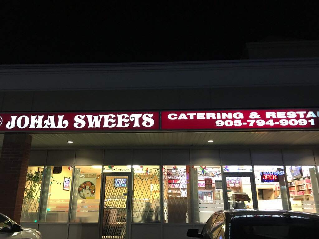 Johal Sweets & Restaurant | 3918 Cottrelle Blvd, Brampton, ON L6P 2R1, Canada | Phone: (905) 794-9091