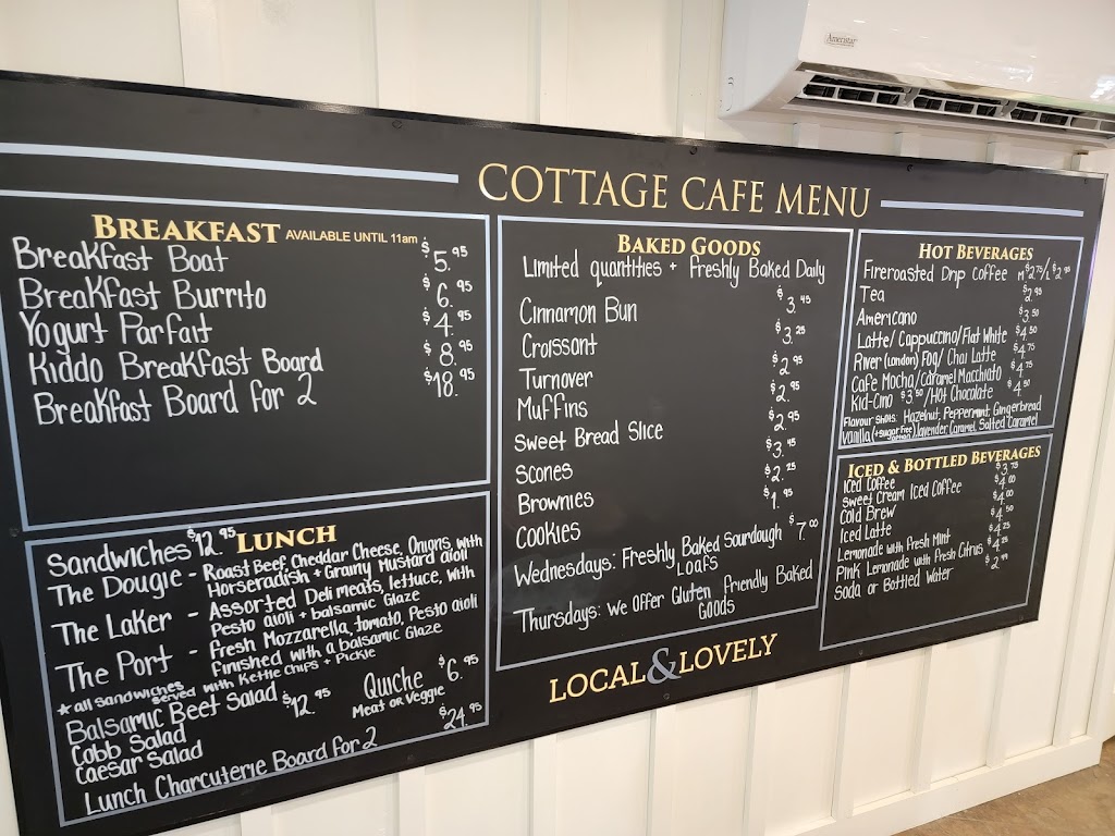 The Cottage Cafe | 71 River Rd, Grand Bend, ON N0M 1T0, Canada | Phone: (519) 914-2233