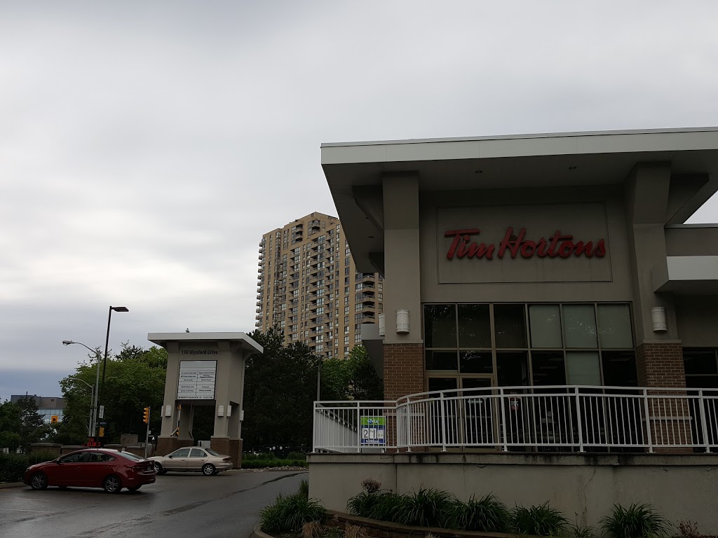 Tim Hortons | 150 Wynford Dr, North York, ON M3C 1K6, Canada | Phone: (416) 644-3222