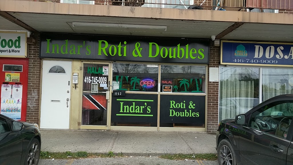 Indars Roti & Doubles | 1152 Albion Rd, Etobicoke, ON M9V 1A8, Canada | Phone: (416) 745-0009