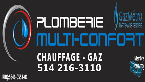 Plomberie Multi Confort | 2 Rue Sénécal, Saint-Édouard, QC J0L 1Y0, Canada | Phone: (514) 216-3110