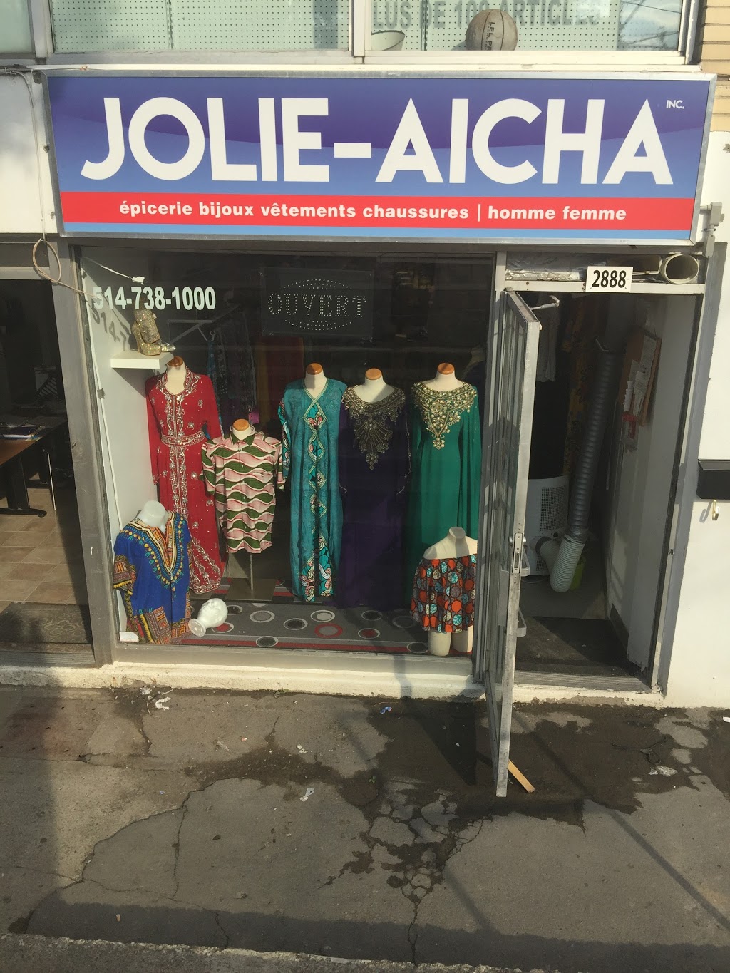 Jolie-Aicha | 2888 Rue Goyer, Montréal, QC H3S 1H3, Canada | Phone: (514) 738-1000