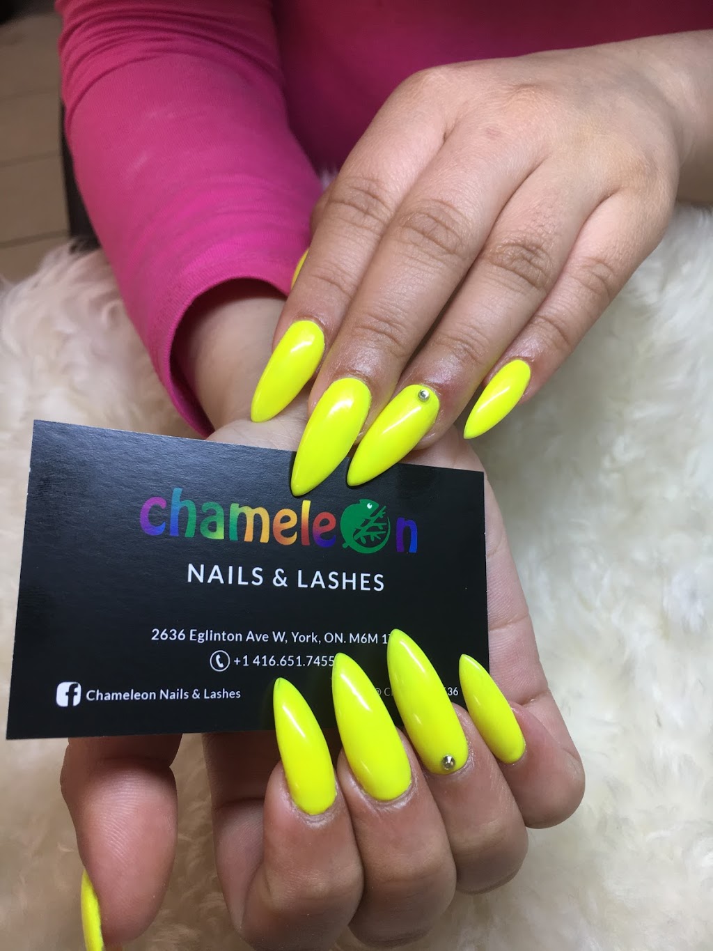 Chameleon Nails & Lashes | 2636 Eglinton Ave W, York, ON M6M 1T7, Canada | Phone: (416) 651-7455