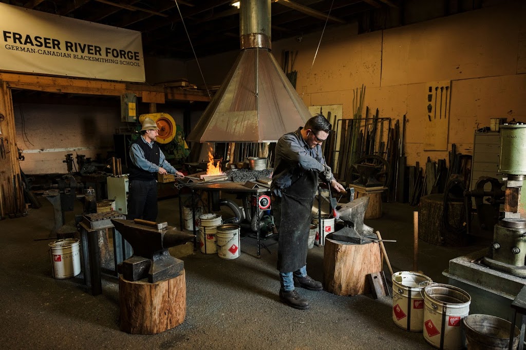 Fraser River Forge - German Canadian Blacksmithing School | 1640 East Kent Ave S, Vancouver, BC V5P 2S7, Canada | Phone: (778) 991-2707