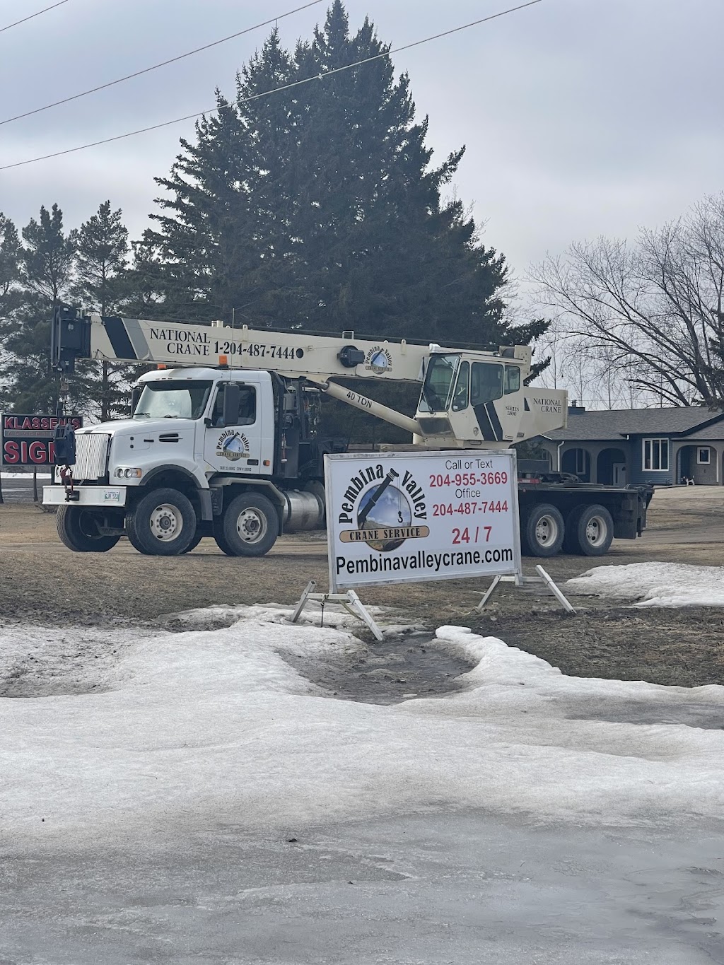 Pembina Valley Crane Service | Come to you, Saint Joseph, MB R0G 2C0, Canada | Phone: (204) 487-7444