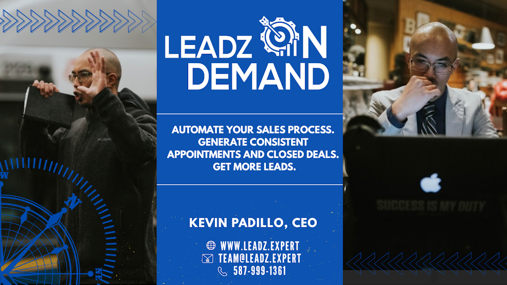 Leadz On Demand | 246 Stewart Green SW Unit #6233, Calgary, AB T3H 3C8, Canada | Phone: (587) 999-1361