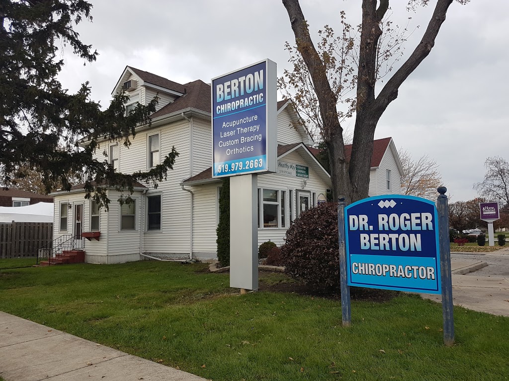 Berton Chiropractic and Acupuncture Clinic at A Healthy Way | 1041 Lesperance Rd, Windsor, ON N8N 1W9, Canada | Phone: (519) 979-2663