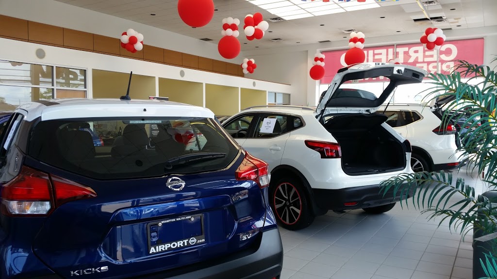 Airport Nissan | 3095 Queen St E, Brampton, ON L6T 5V5, Canada | Phone: (844) 818-9210