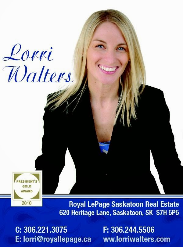 Lorri Walters, Royal LePage Saskatoon Real Estate | 620 Heritage Ln, Saskatoon, SK S7H 5P5, Canada | Phone: (306) 221-3075