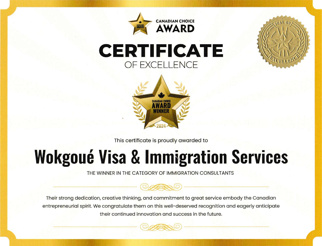 Wokgoué Visa & Immigration Services | 803 Bd Labrosse, Gatineau, QC J8R 1G6, Canada | Phone: (819) 444-6691