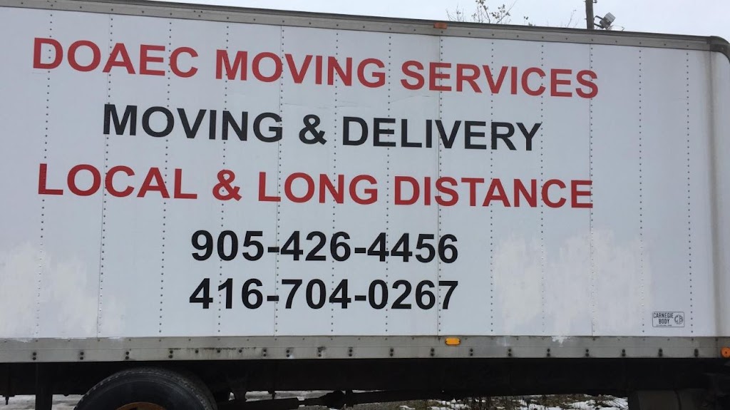 Doaec Moving Services | 1064 Salk Rd Unit 104-12, Pickering, ON L1W 4B5, Canada | Phone: (905) 426-4456