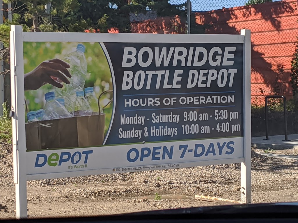 Bowridge Bottle Depot | 60 Bowridge Dr NW, Calgary, AB T3B 2T9, Canada | Phone: (587) 318-7956