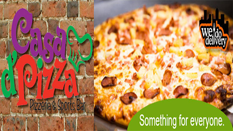 Casa DPizza | 3770 Montrose Rd, Niagara Falls, ON L2H 3C8, Canada | Phone: (905) 356-0217