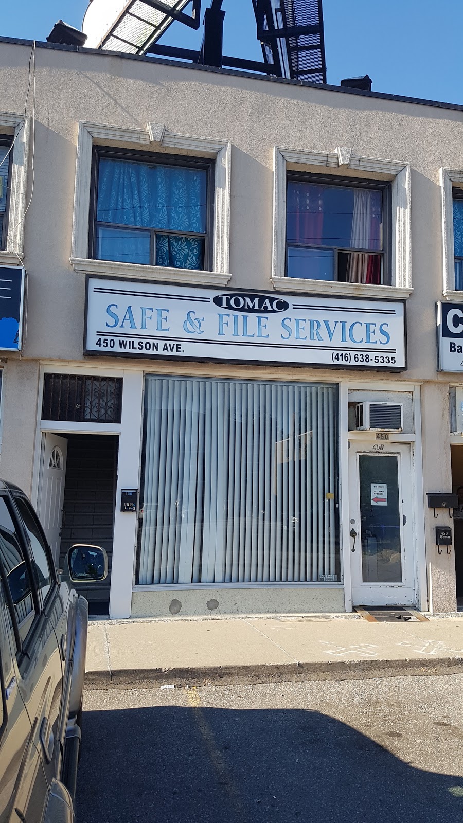 Tomac Safe & File Services | 450 450 Wilson Av, North York, ON M3H 1T6, Canada | Phone: (416) 638-5335