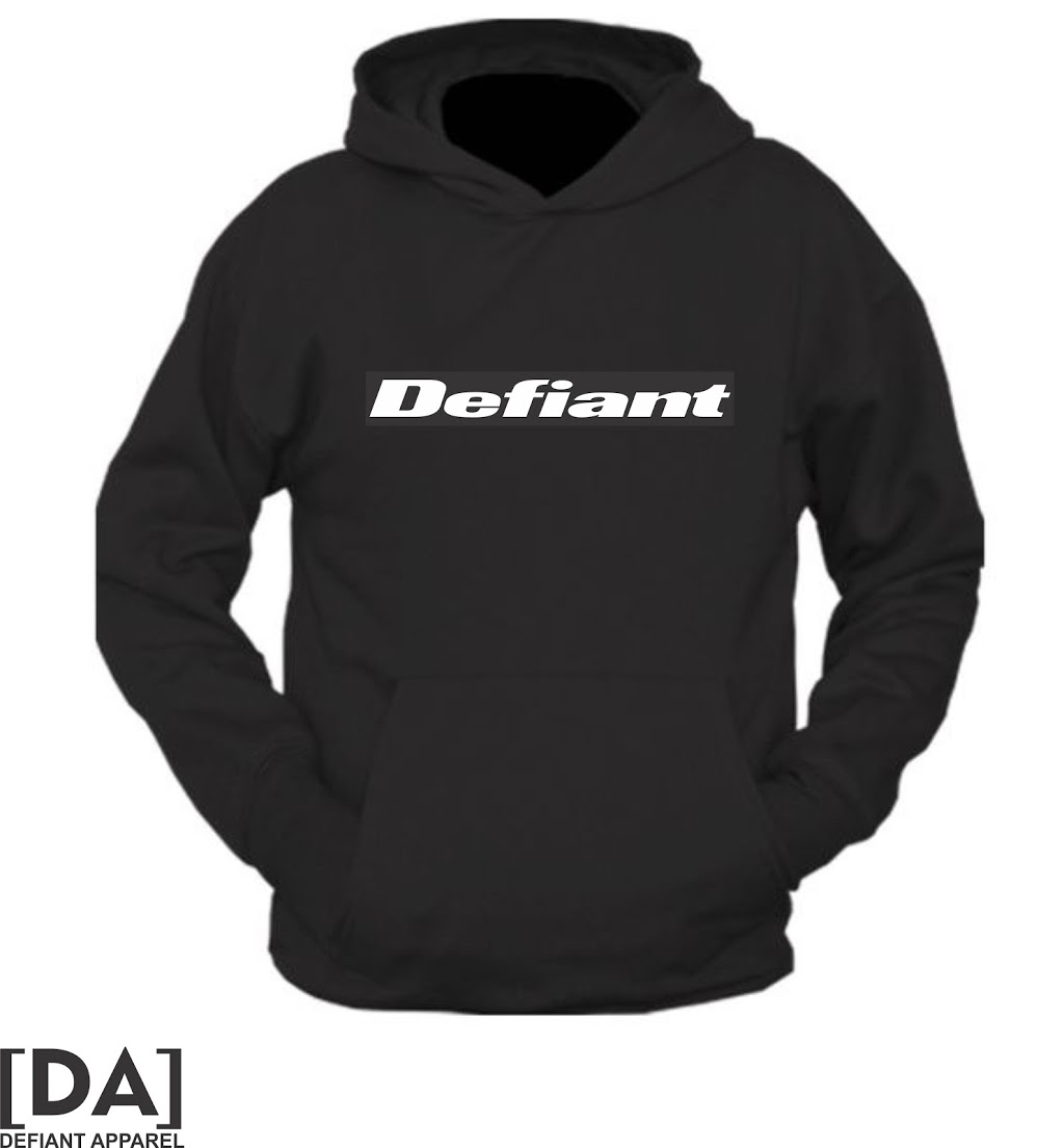 Defiant Apparel & Signs | 1152 Franklins Gull Rd # 3, Parksville, BC V9P 2M9, Canada | Phone: (778) 744-6311