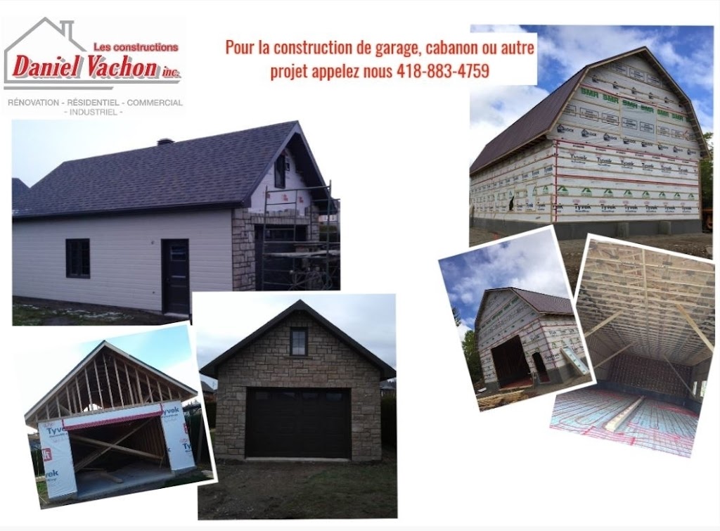 Constructions Daniel Vachon Ls | 19 Rue de la Montagne, Sainte-Claire, QC G0R 2V0, Canada | Phone: (418) 883-4759