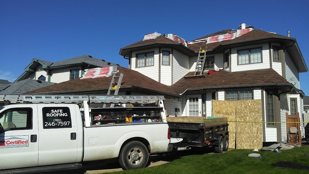 Safe Roofing | 168 Hayward Crescent NW, Edmonton, AB T6R 3G2, Canada | Phone: (780) 246-7597