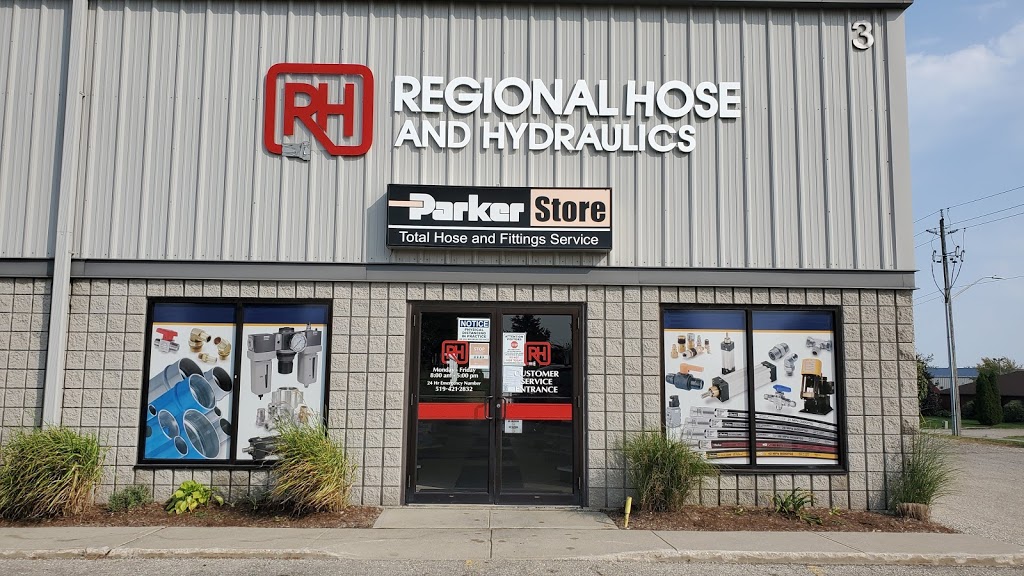 Regional Hose Woodstock Ltd | 3 Bysham Park Dr, Woodstock, ON N4T 1P1, Canada | Phone: (519) 421-2832