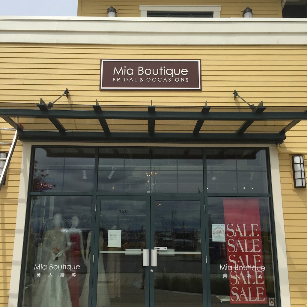 Mia Boutique Bridal & Occasions | 3531 Bayview St #120, Richmond, BC V7E 5W3, Canada | Phone: (604) 279-8936