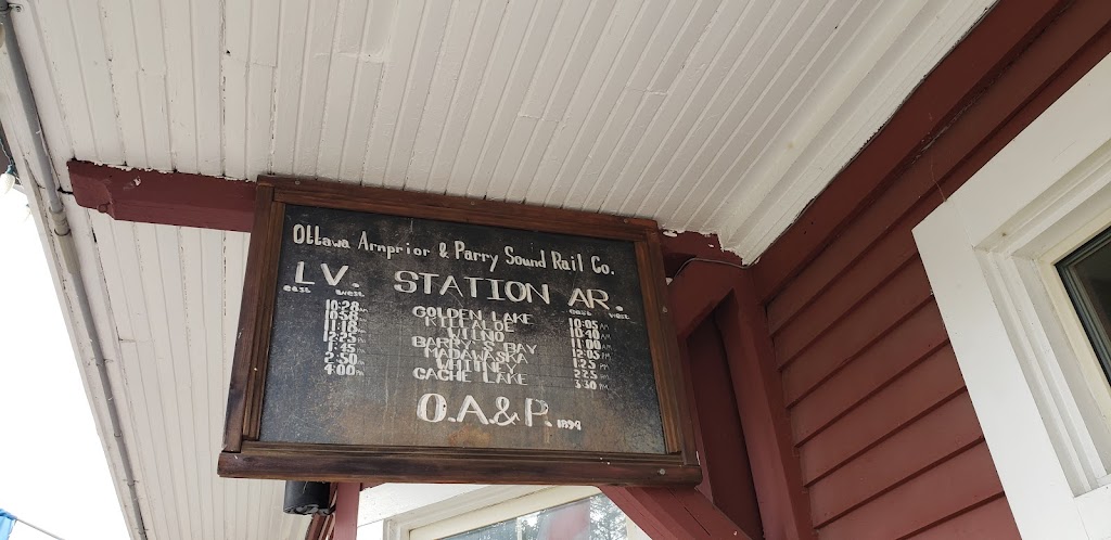 The Railway Station | 19503 Opeongo Line, Barrys Bay, ON K0J 1B0, Canada | Phone: (613) 756-5885
