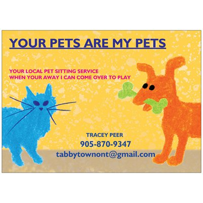 Your Pets are My Pets | 16 Victoria St, Waterdown, ON L0R 2H6, Canada | Phone: (905) 870-9347