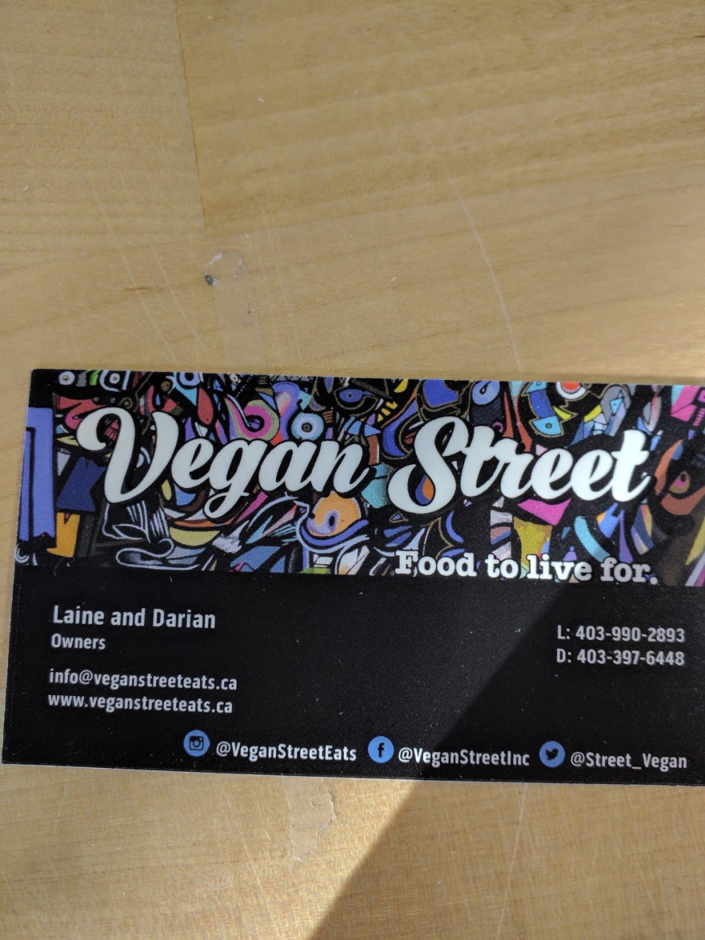 Vegan Street | 226 Ave W, Foothills No. 31, AB T0L 1W0, Canada | Phone: (403) 990-2893