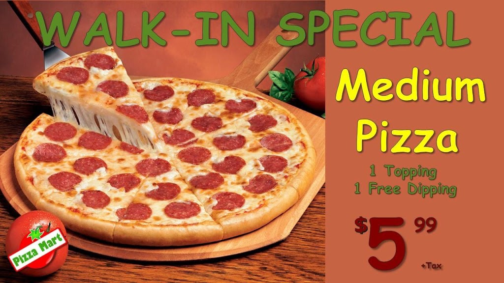 Pizza Mart | 4550 Ebenezer Rd, Brampton, ON L6P 2R2, Canada | Phone: (905) 500-6000