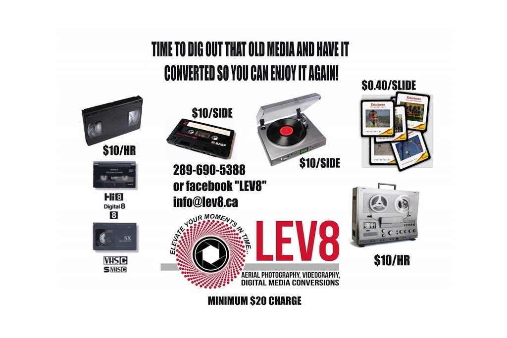 Lev8(Elevate) low level aerial & media conversion | 82 Golden Blvd E, Welland, ON L3B 1H7, Canada | Phone: (289) 690-5388