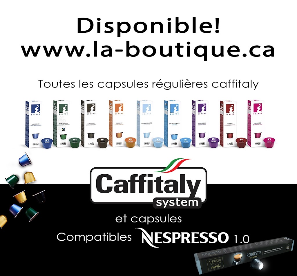 La boutique à café | 3460 Boulevard St François Local r002, Jonquière, QC G7X 8L3, Canada | Phone: (418) 437-5614