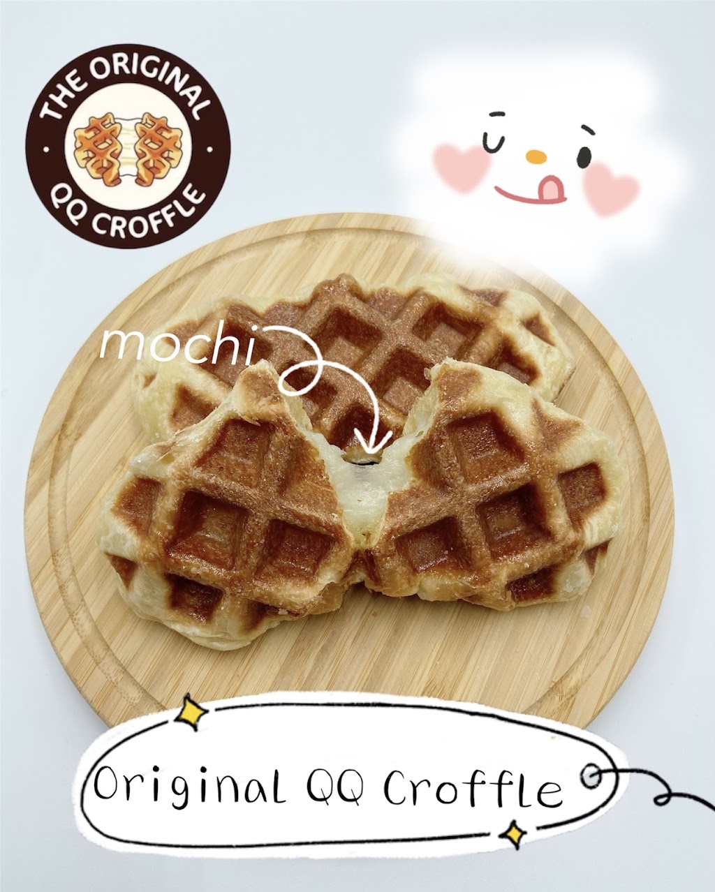 QQ Mochi Croffle | 1224 Centre St N, Calgary, AB T2E 2R4, Canada | Phone: (587) 316-8895