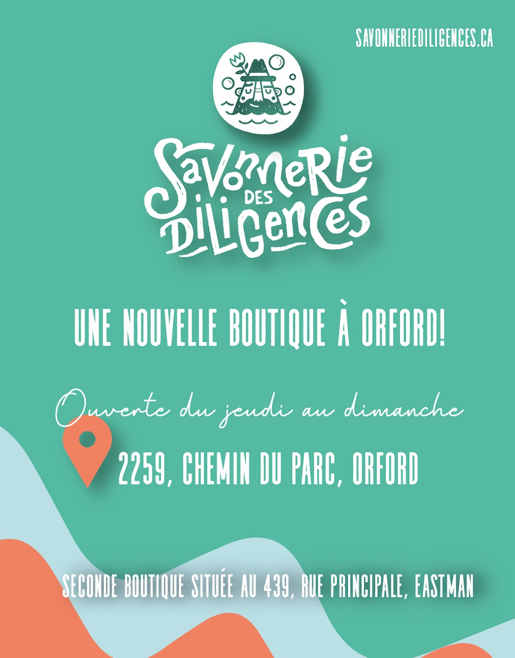 Boutique Savonnerie des Diligences (Orford) | 2259 Chem. du Parc, Orford, QC J1X 7A2, Canada | Phone: (450) 297-3979