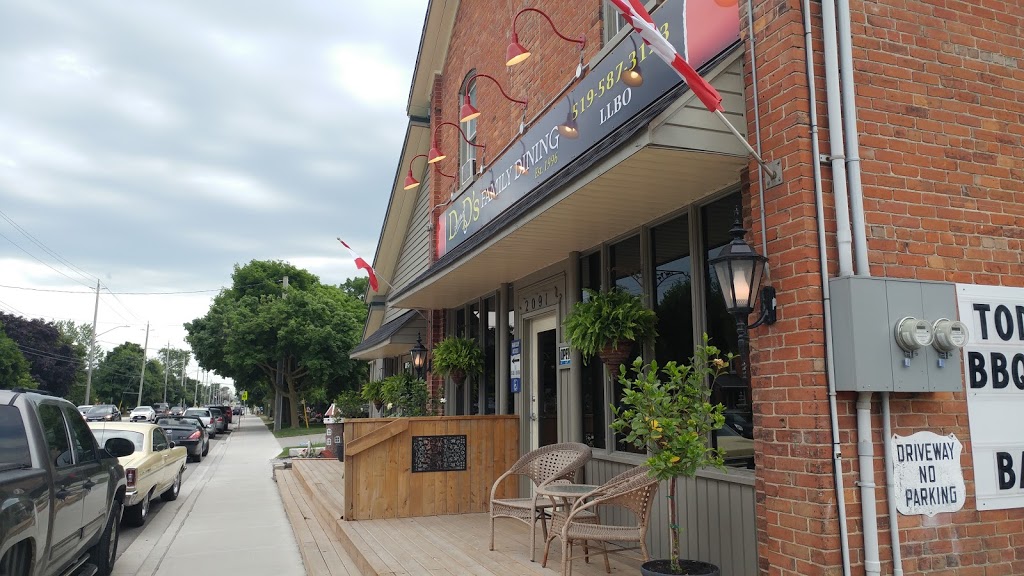 D and Ds Family Dining | 2091 Main St N, Jarvis, ON N0A 1J0, Canada | Phone: (519) 587-3123