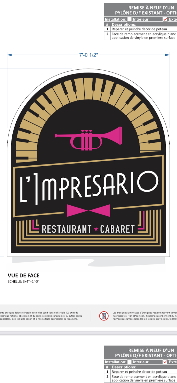 Cabaret Limpresario | 6300 Bd Wilfrid-Hamel, LAncienne-Lorette, QC G2E 2Z2, Canada | Phone: (418) 871-1477