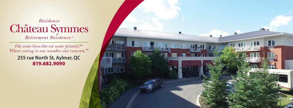 Château Symmes Retirement Residence | 255 Rue North, Gatineau, QC J9H 0C2, Canada | Phone: (819) 682-9090