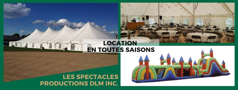 Les spectacles Productions D.L.M | 900 Rang S, Saint-Tite, QC G0X 3H0, Canada | Phone: (418) 365-3030