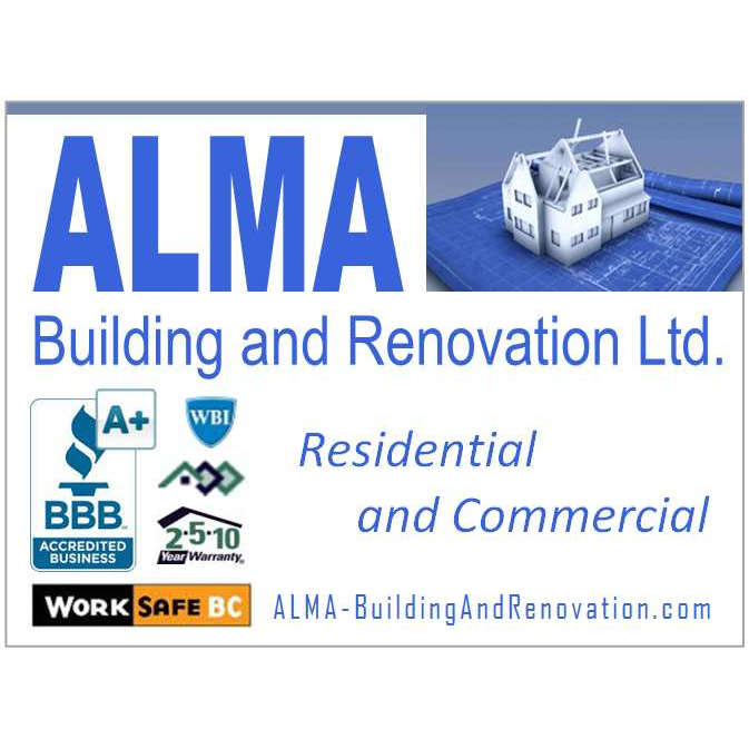 ALMA Building and Renovation Ltd. | 3931 Dunbar St, Vancouver, BC V6S 2E6, Canada | Phone: (604) 228-4272