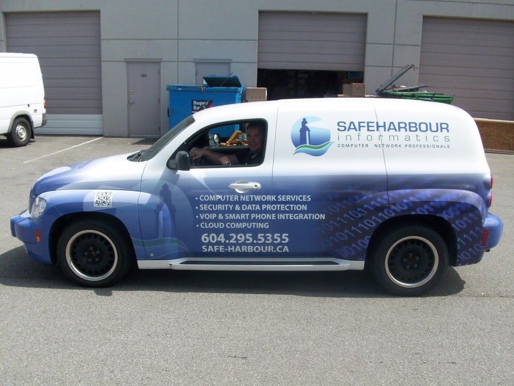 Safe Harbour Informatics Incorporated | 3945 W 51st Ave, Vancouver, BC V6N 3V9, Canada | Phone: (604) 295-5355