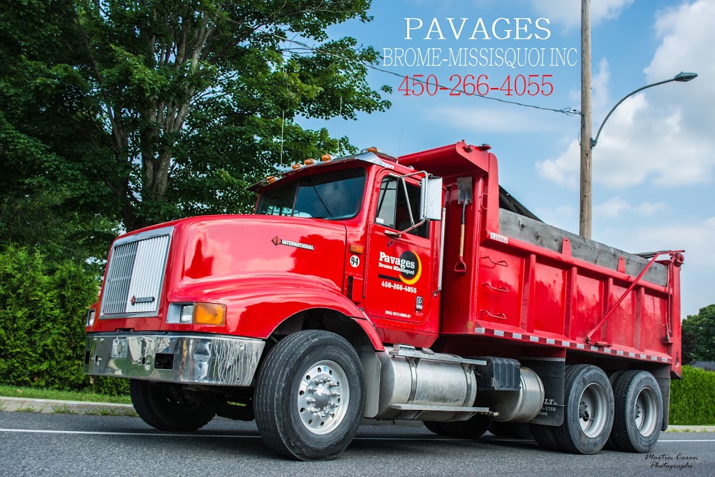 Pavages Brome-Missisquoi Inc | 1016 Rue Principale, Cowansville, QC J2K 1K1, Canada | Phone: (450) 266-4055