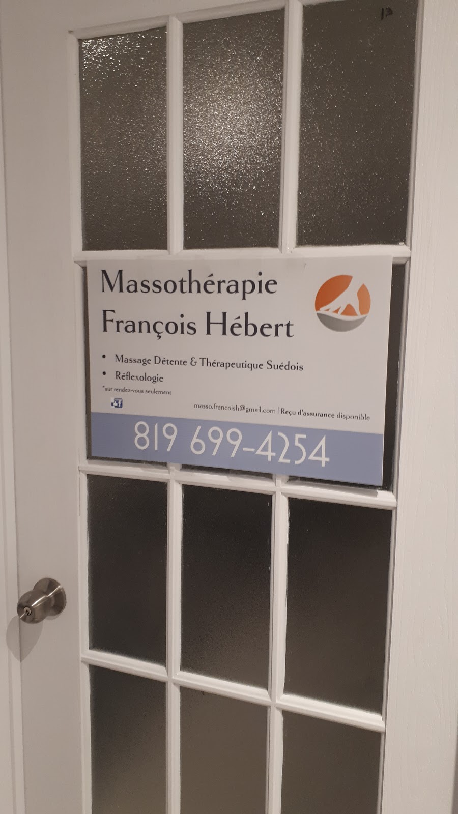 Massothérapie François Hébert | 1604 Rue de la Vérendrye, Trois-Rivières, QC G8Z 2C9, Canada | Phone: (819) 699-4254