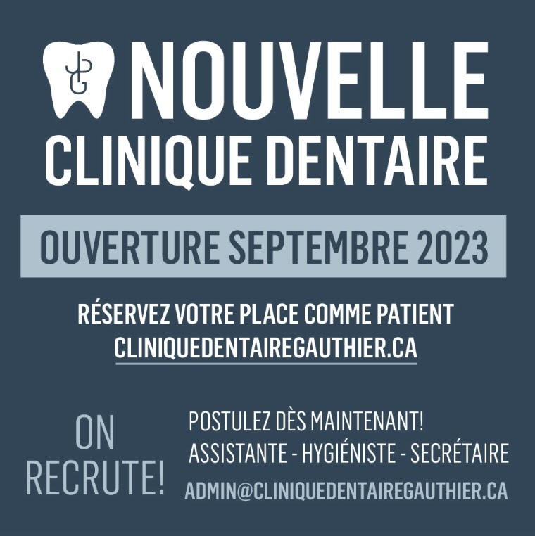 Clinique dentaire Jean-Philippe Gauthier | 255 Blvd. des Bois Francs S, Victoriaville, QC G6P 4S9, Canada | Phone: (819) 752-1075