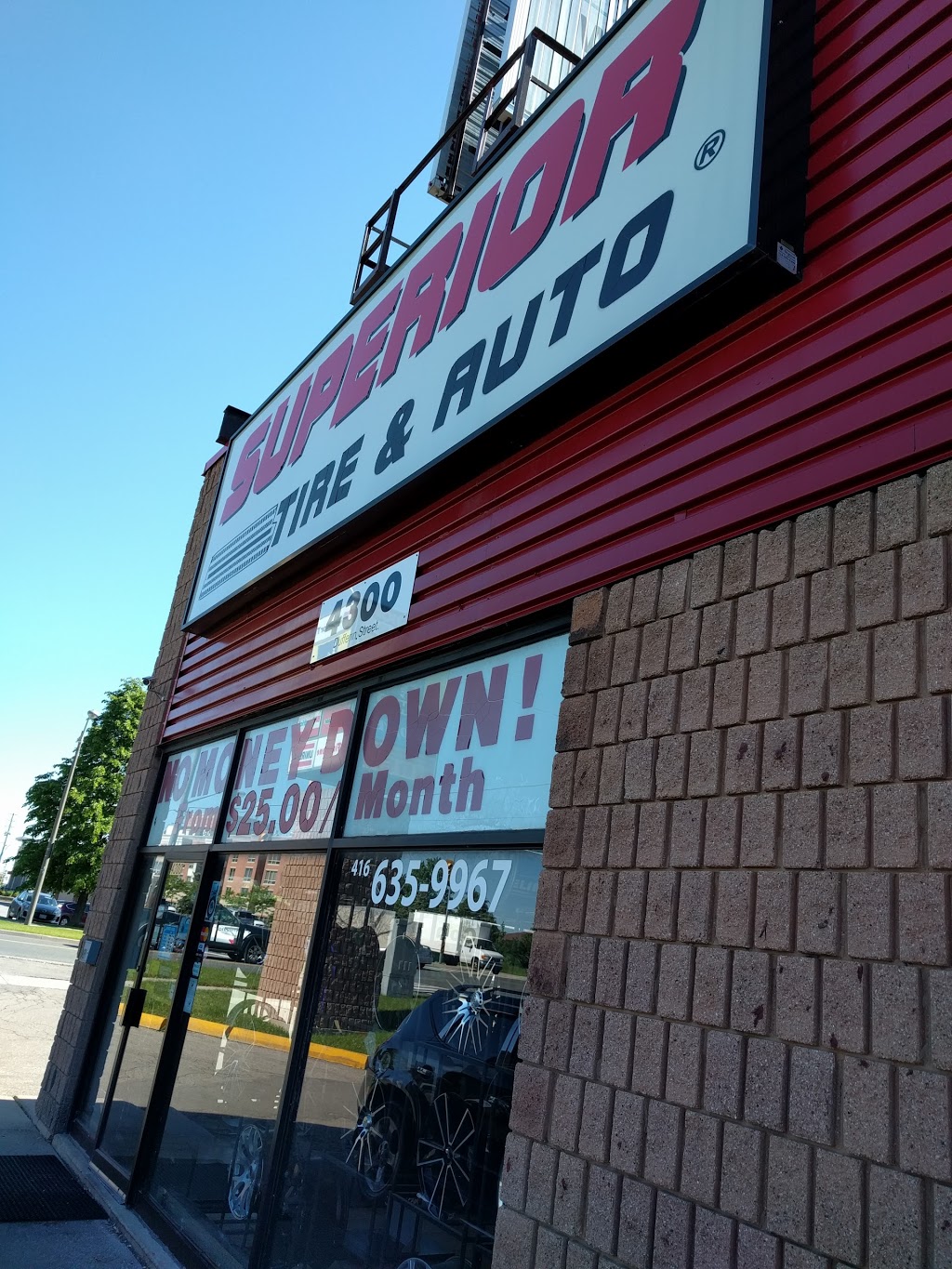 Superior Tire & Auto | 4300 Dufferin St, North York, ON M3H 5R9, Canada | Phone: (416) 635-9967