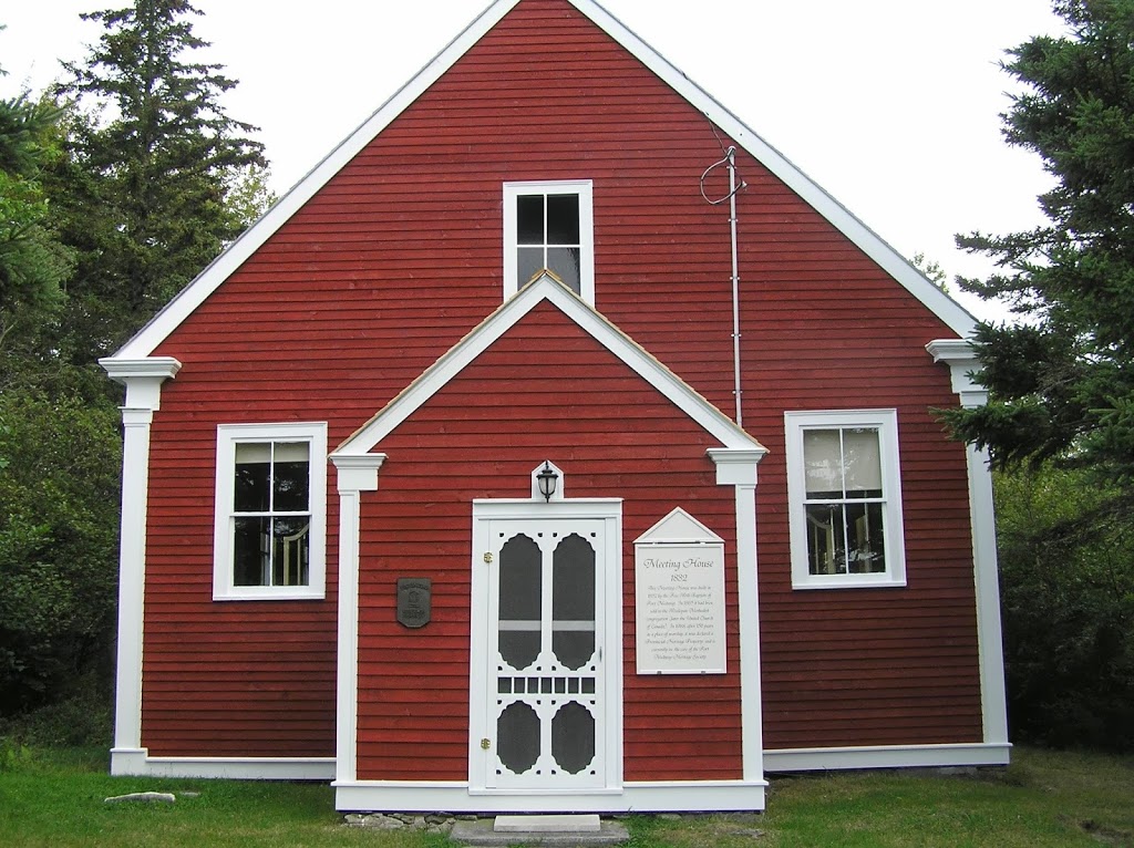 Old Meeting House | 162 Long Cove Rd, Port Medway, NS B0J 2T0, Canada | Phone: (902) 677-2661