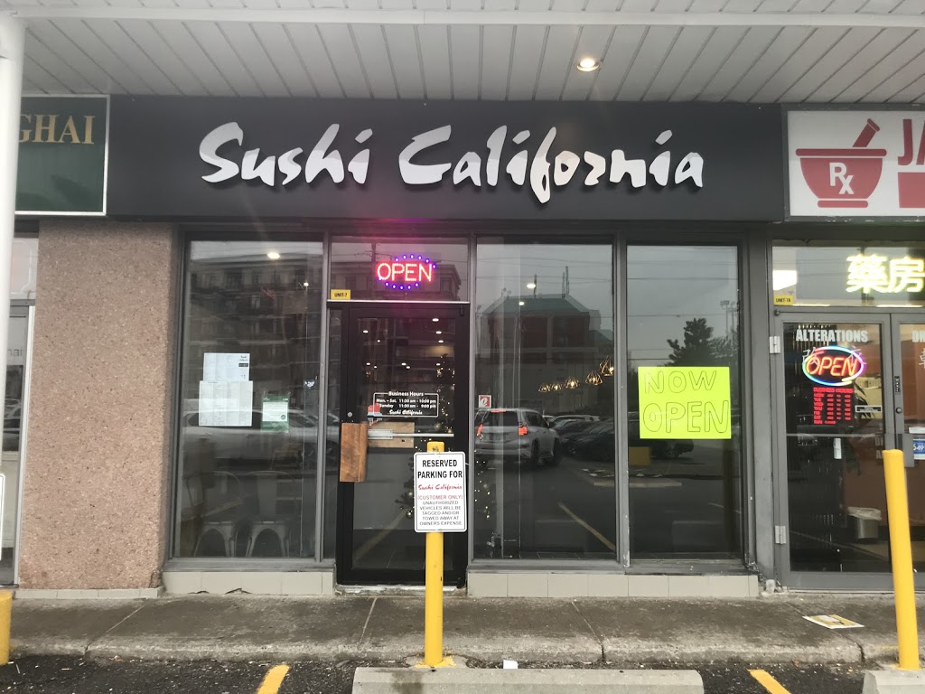 Sushi California | 7-7750 Kennedy Rd, Markham, ON L3R 0A7, Canada | Phone: (905) 943-8968