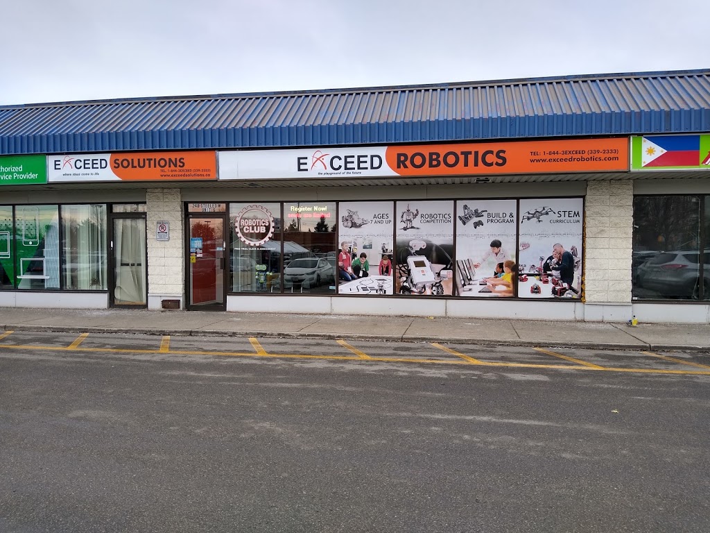 Exceed Robotics - Robotics, Coding and AI Club for Kids | 248 Steeles Ave W #6, Thornhill, ON L4J 1A1, Canada | Phone: (844) 339-2333