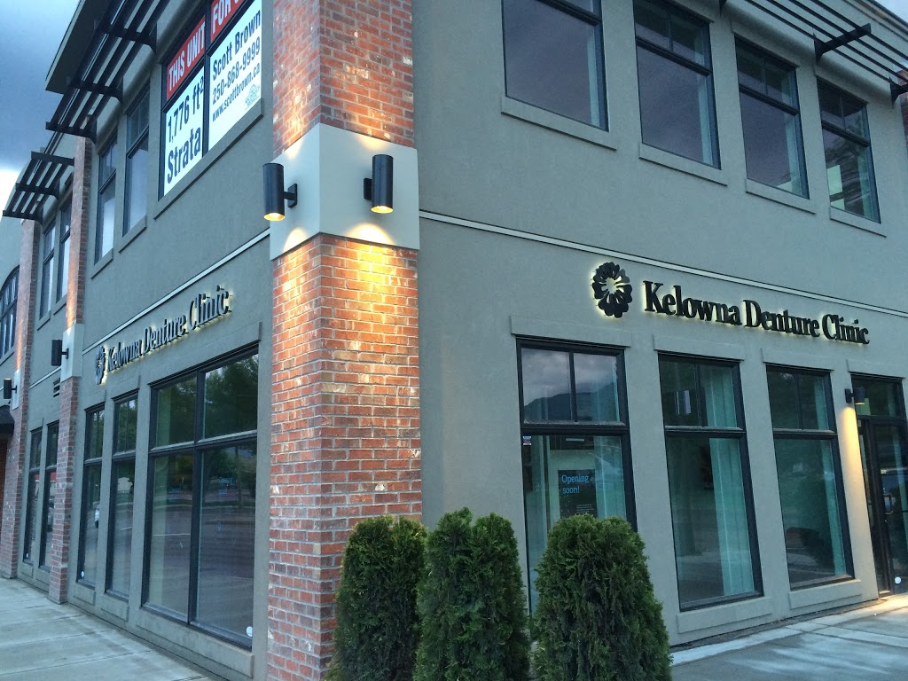 Kelowna Denture Clinic | 102, 1824 Gordon Dr, Kelowna, BC V1Y 6A8, Canada | Phone: (236) 420-2581