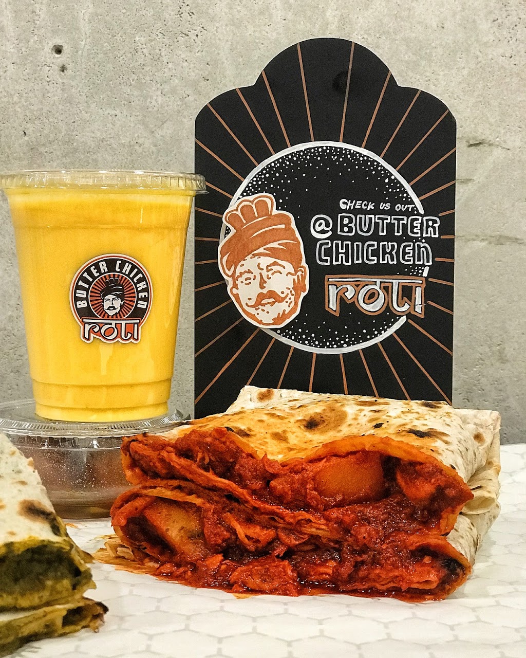 Butter Chicken Roti | 1610 Queen St E, Toronto, ON M4L 1E5, Canada | Phone: (647) 349-7684