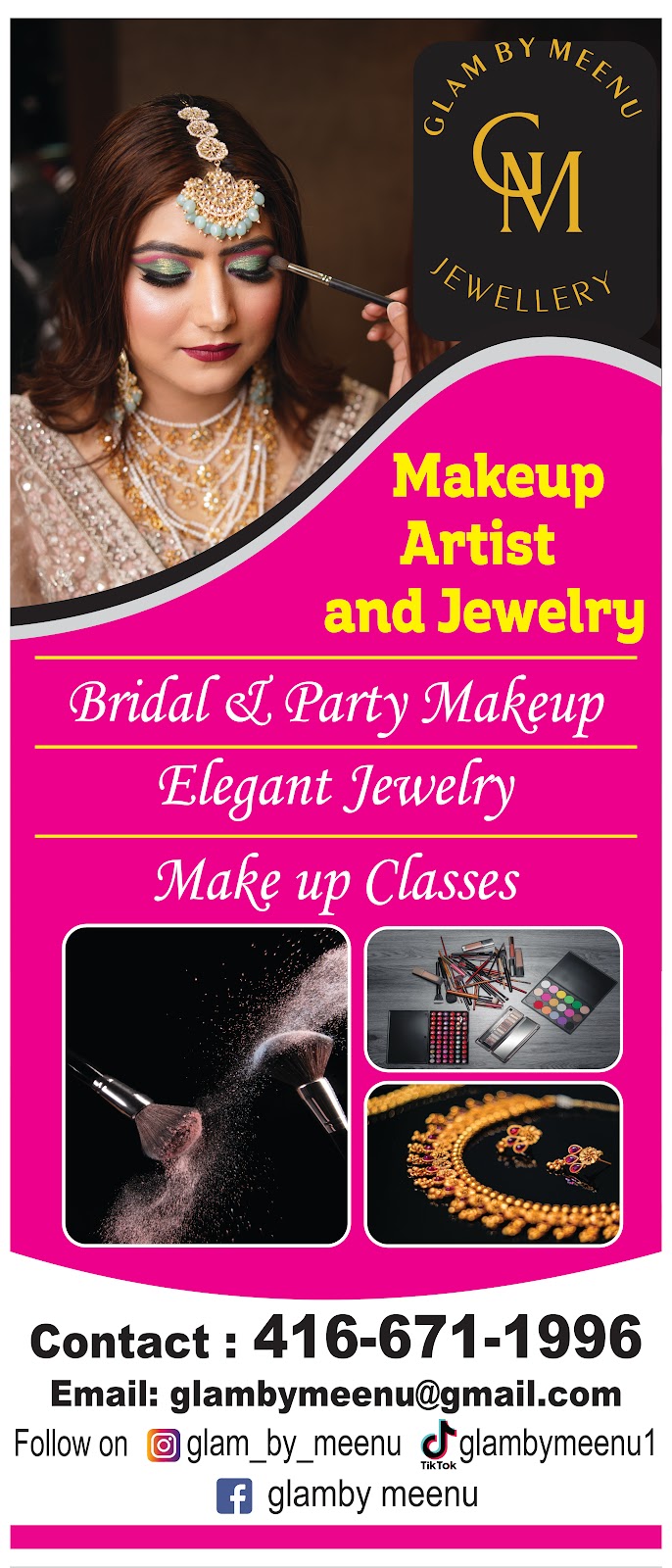 Makeup Artist Brampton | 31 Eden Park Dr, Brampton, ON L6T 3A5, Canada | Phone: (416) 671-1996