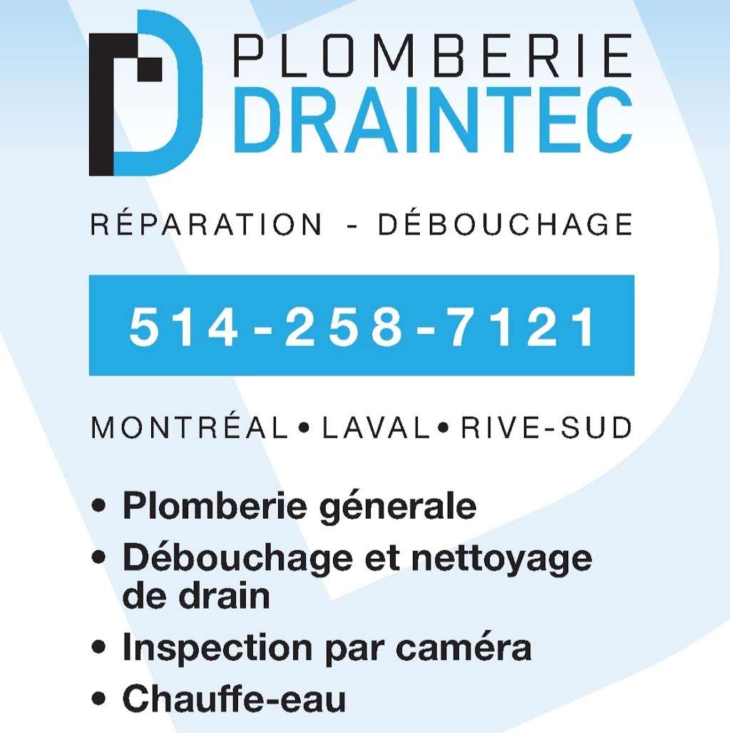 Plomberie Draintec Inc. | 7300 Rue Dumesnil, Saint-Léonard, QC H1S 2W4, Canada | Phone: (514) 258-7121