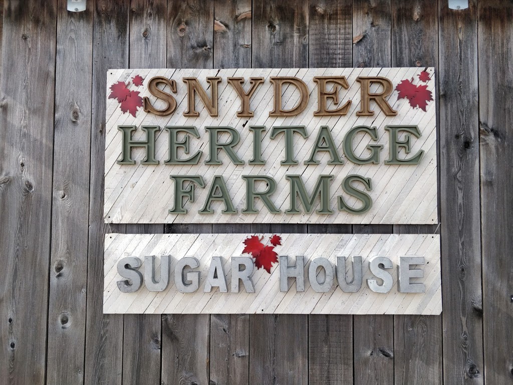 Snyder Heritage Farms | 1213Maple, Bend Road, Bloomingdale, ON N0B 1M0, Canada | Phone: (519) 741-1447