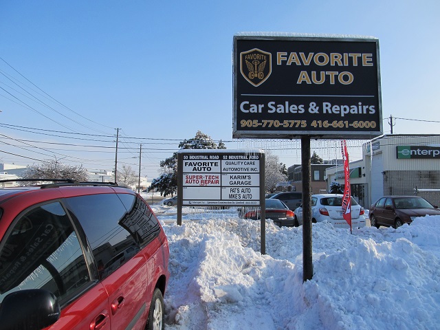 Favorite Auto | 50 Industrial Rd, Richmond Hill, ON L4C 2Y1, Canada | Phone: (905) 770-5775